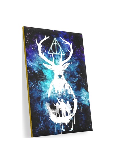 Cakasepetim Harry Potter Suluboya Görseli Ahşap Mdf Tablo