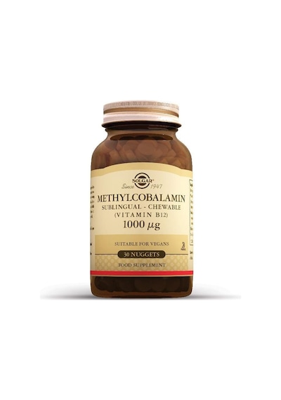 Solgar Methylcobalamin (B12) 1000 Mcg  30 Dilaltı Tableti