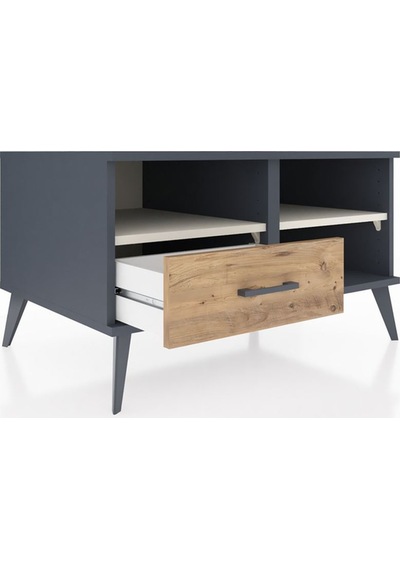 Kronos Şifonyer 2 Raflı Tek Çekmeceli 88x59x48 Antrasit-aytaşı/çam Aytaşı/çam Kronos Şifonyer 2 Raflı Tek Çekmeceli 88x59x48 Antrasit-aytaşı/çam Aytaşı/çam