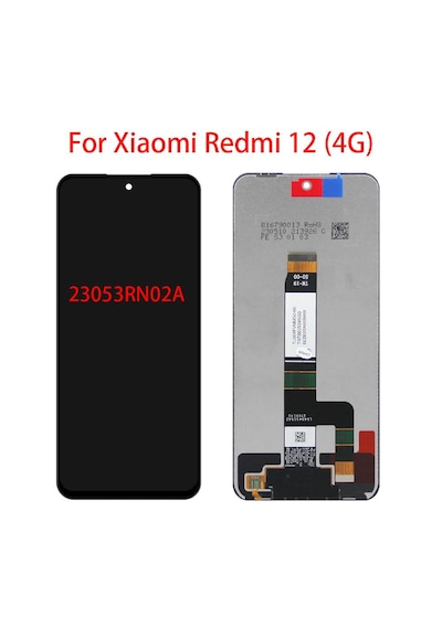 Xiaomi Redmi 12 Lcd Ekran Dokunmatik Full Çıtalı