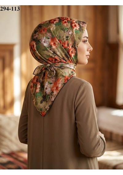 Shawl Secret Eşarp Shawl Secret Soft Pamuk Eşarp 294-113 Çok Renkli