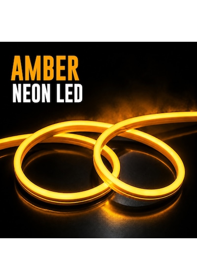 Cata 12v Amber Neon Led Ct-4455a 50 Metre