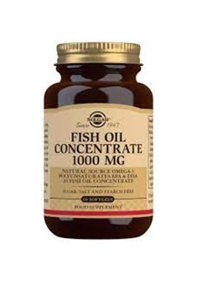 Fish Oil Concentrate 1000 Mg 60 Softgel
