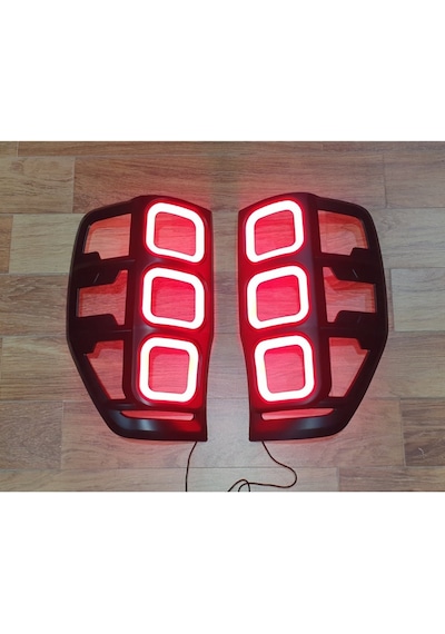 Ducki Ford Ranger 2012-2022 Ledli Stop Çerçevesi