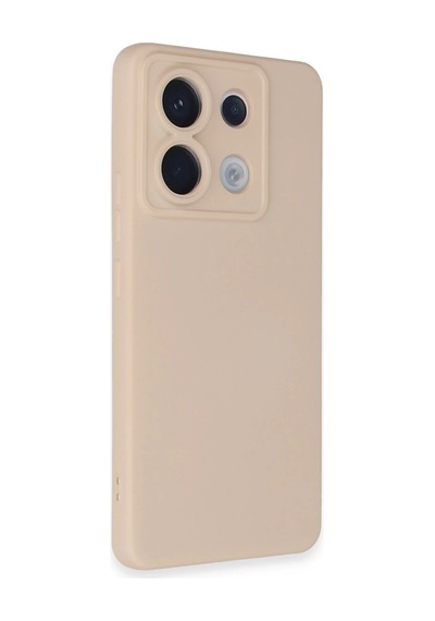 Gld-spt- Newface Xiaomi Redmi Note 13 Pro 5g Kılıf Nano İçi Kadife Silikon - Pudra