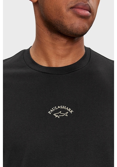 Paul & Shark Erkek T Shirt 24411033 011 Siyah SIYAH Siyah