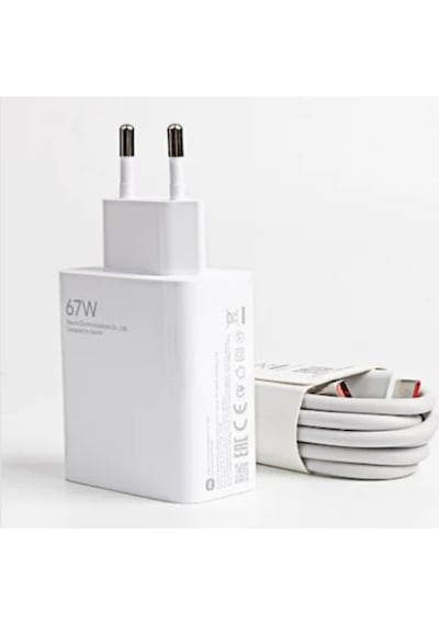 Xiaomi Redmi 67W Power Şarj Aleti Set - Fast Pd Şarj 5.0 Type-C