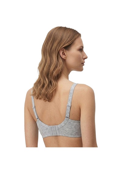 Cottonill Bra - Fiora Büyük Beden Balensiz Pamuklu Ayarlanabilir Askılı Kadın Sütyen 3'lü Paket Çok Renkli