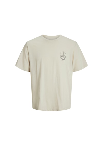 Jack & Jones Jjbrown Erkek T-shirt 12271365 Moonbeam