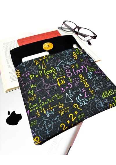 Kitap Kılıfı / Tablet Kılıfı / Çok Amaçlı Kılıf Matematik,formül Siyah