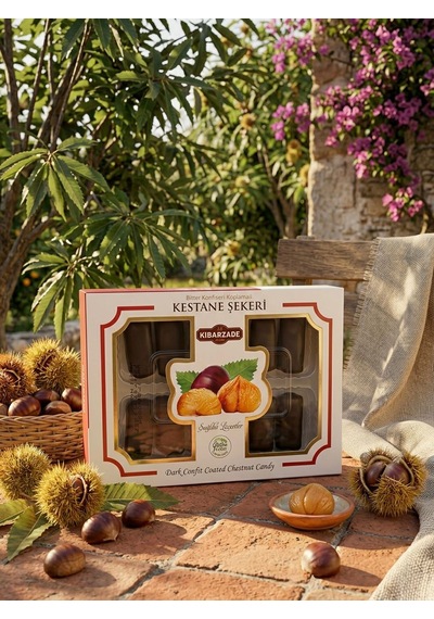 Çikolata Kaplamalı Kestane Şekeri - 240 Gr