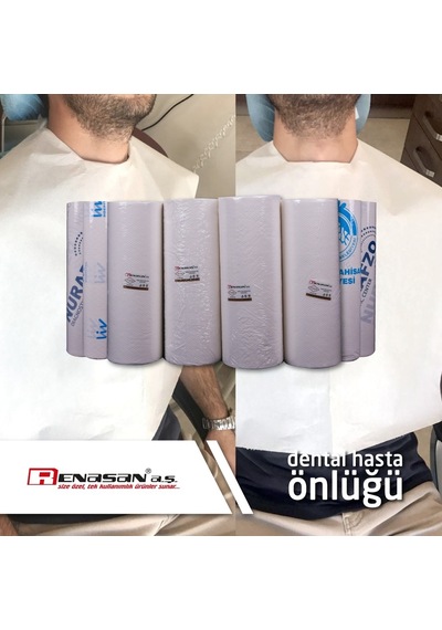 Dental Hasta Önlüğü 50Li (55X60Cm Ölçüsünde) 25 Rulo
