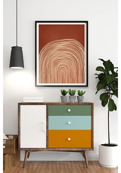 Müze Poster Çerçevesi Orta Meşe 40 6 X 50 8 Cm Tek