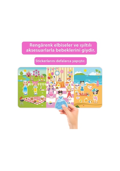 Tükenmeyen Jöle Sticker Bebek Giydirme
