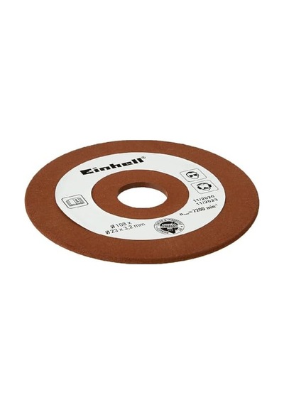 Bileme Taşı Ø 108 Mm Zincir Testere Bileme Cihazı Aksesuarı Kalınlık 3 2 Mm 23 Mm Mil Bağlantısı P100 Grit Zin