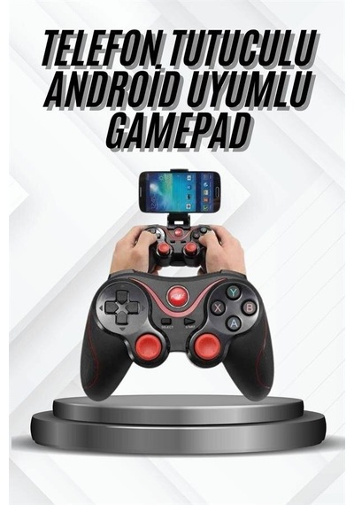 Yeni Nesil X3 Gamepad Android Uyumlu Telefon Tutucu Özellikli Joystick Mh-hs1640-6263