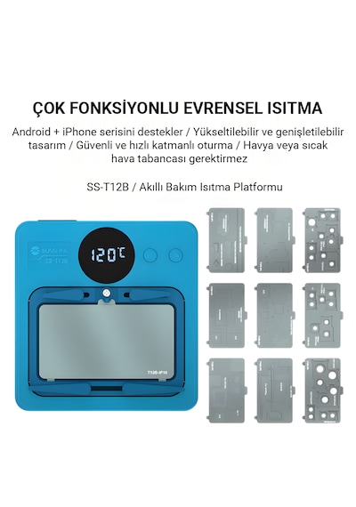 Ss-t12b Akıllı Modüler Isıtma Platformu Evrensel Anakart Ayırma Ve Çip Tamiri İçin, Sıcak Hava Tabancası Gerektirmez 1