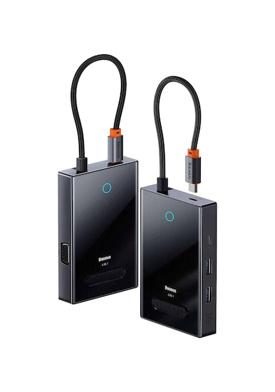 Baseus Pioneer Joy 8in1 Multifonksiyonal Type-c Hub Dock Station