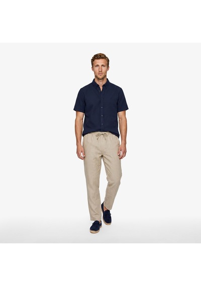Nautica Erkek Lacivert Regular Fit Kısa Kollu Gömlekdüzw65416t