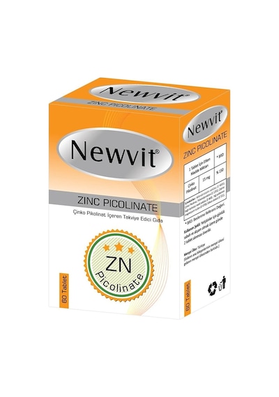 Newvit Çinko Pikolinat 60 Tablet
