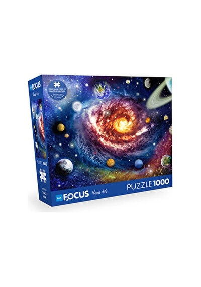 Blue Focus 1000 Parça Puzzle - Space Uzay