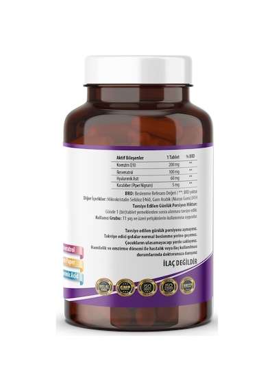 Ncs Koenzim Q10 Hyaluronic Acid Coenzyme Q10 200 MG 90 Tablet
