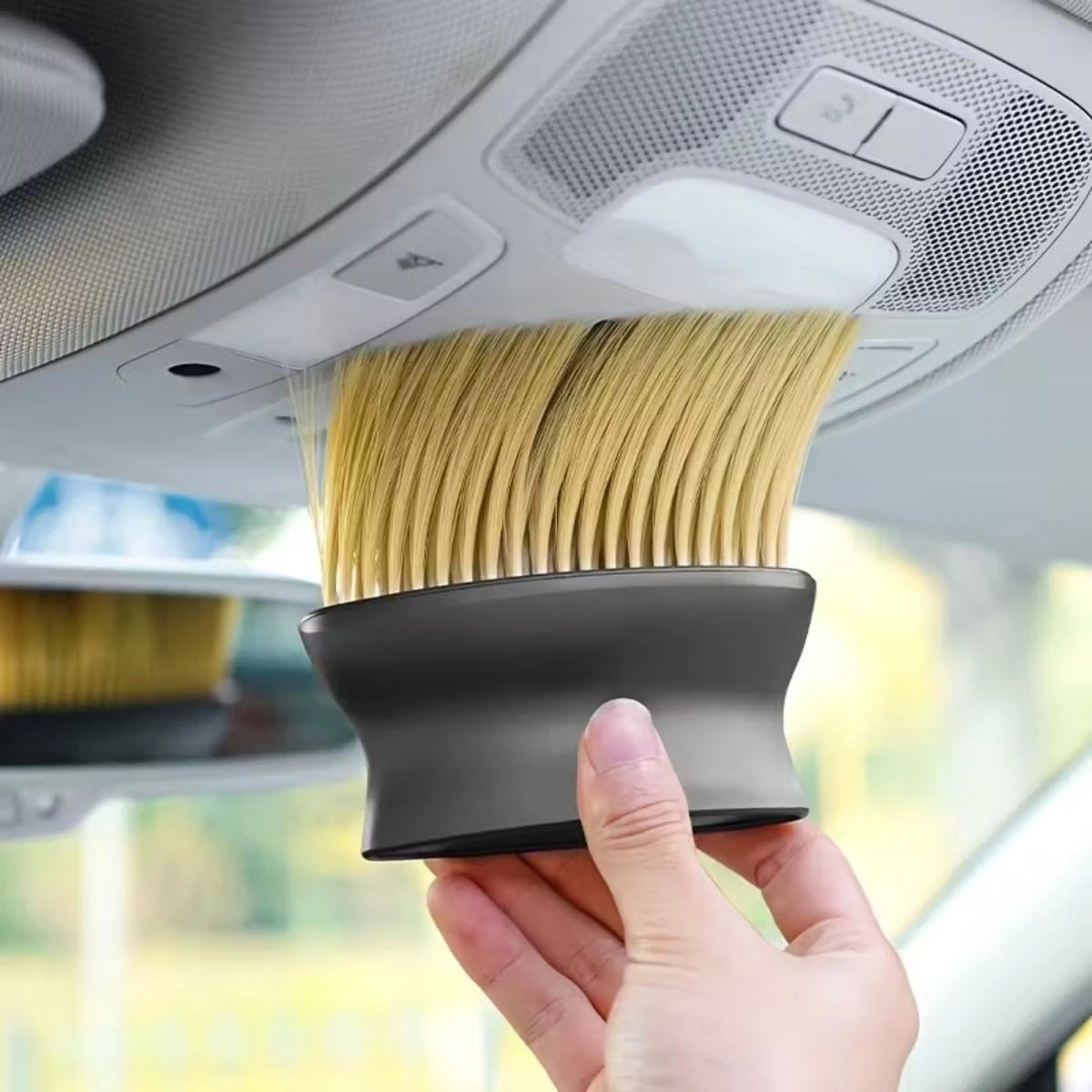 Mcg Mcg Yumuşak Kıllı Ve Ergonomik Saplı Araç İçi Detaylı Toz Temizleme Fırçası