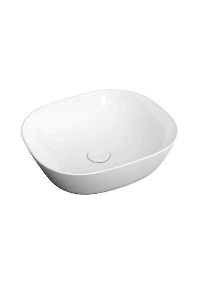 VitrA Plural Kare Alçak Çanak Lavabo 45 CM Beyaz 7810B403-0016
