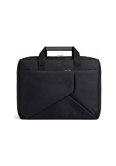 Microcase Honor Pad 10 12.1 İnch Tablet Apple Uyumlu Macbook Laptop Çantası 2 Bölmeli Siyah Al5559 Laptop Çantası