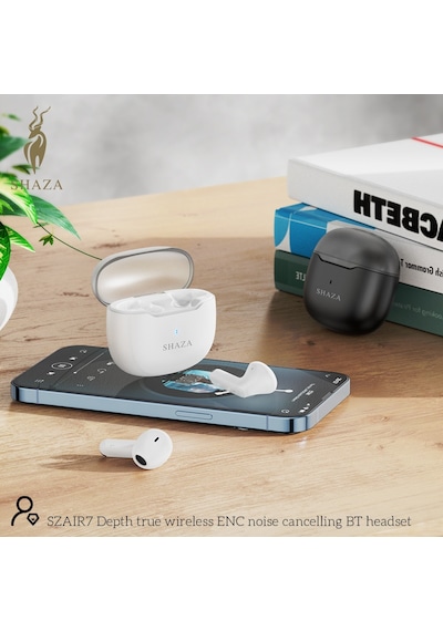 Shaza Air7 TWS Bluetooth 5.3 ENC 4 Mikrofonlu Kulak İçi Kulaklık