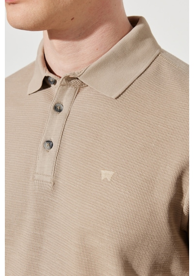 Wrangler Erkek Polo T Shirt W231325614 Vizon
