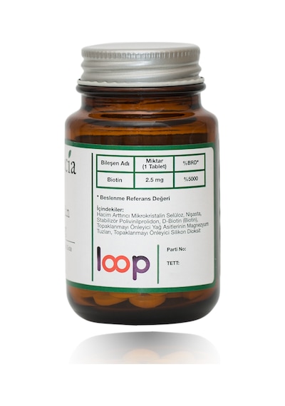 Byopecia Biotin Saç Dökülmesi ve Tırnaklar İçin Tablet 60 x 2.5 MG