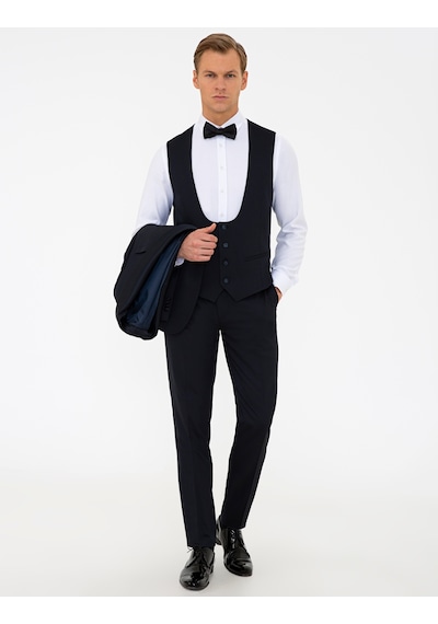 Pierre Cardin Erkek Lacivert Smokin 50238679-vr033