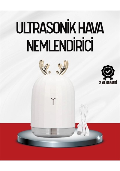 Mey İthalat El Tipi Usb Mini Soğuk Mist Nemlendirici 220 Ml Tank