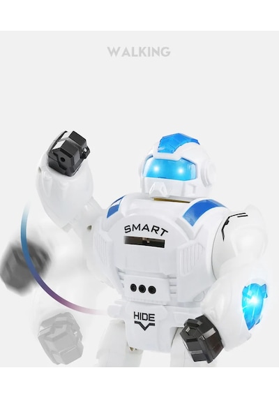 Birlik Oyuncak Uzaktan Kumandalı Disk Atan Süper Robot