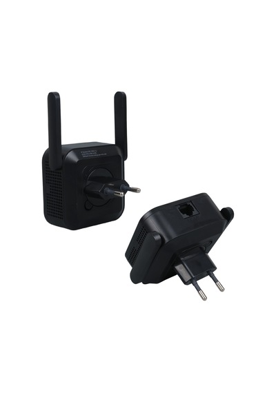 300 Mbps, 2.4 Ghz, 2 Anten Wifi Router Repeater Access Point, Priz Tipi, Powermaster,