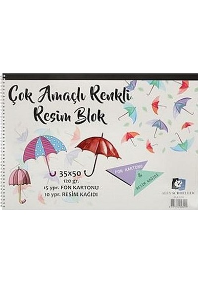 ALEX 787 SPR.RESİM DEFTR.35*50 120GR 40 LI