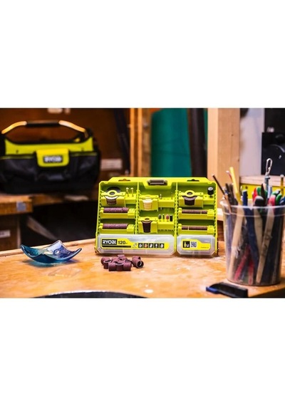 Ryobi Rar800k-120 120 Parça Çok Amaçlı Gravür Uç Seti 5132005872