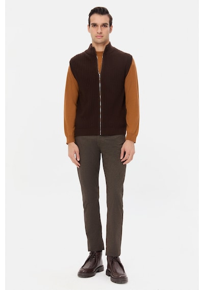 Twn Slim Fit Kahverengi Süveter 5ec060011237m 201