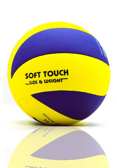 Voleybol Topu Yapıştırma Profesyonel Kalite Iç Ve Dış Mekan Sarı - Lacivert