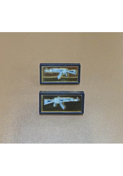 Amblem 3d Keleş Dikdörtgen 6mm Vidalı