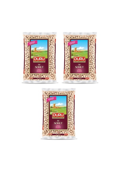 Duru İri Nohut 3 x 1 KG