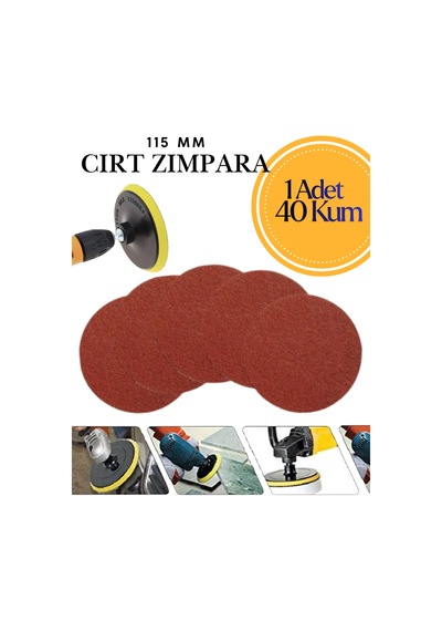 1 Adet 115 Mm Cırt Zımpara Kağıdı 40 Kum Avuç Taşlama Spiral Uyumlu Velcro Deliksiz Cırtlı Zımpara 1 Adet 115 Mm Cırt Zımpara Kağıdı 40 Kum Avuç Taşlama Spiral Uyumlu Velcro Deliksiz Cırtlı Zımpara