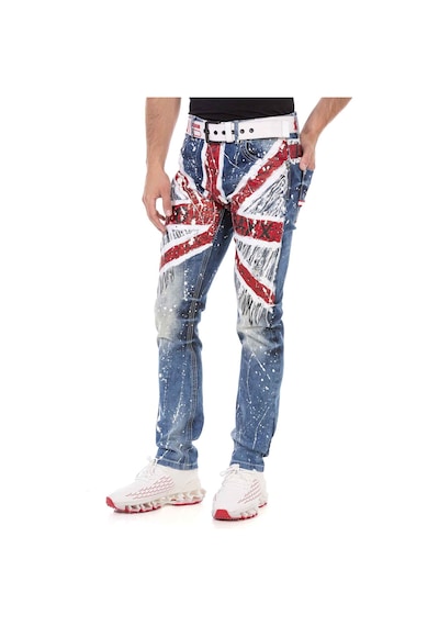 CD714 Great Britain Jeans Mavi