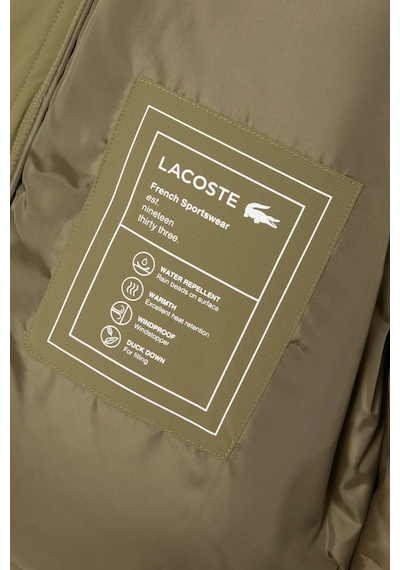 Lacoste Relaxed Fit Down Fill Mens Jacket Gizlenebilir Kapüşonlu Rahat Kesim Suya Dayanıklı Erkek Kaz Tüyü Mont Haki Haki Lacoste Relaxed Fit Down Fill Mens Jacket Gizlenebilir Kapüşonlu Rahat Kesim Suya Dayanıklı Erkek Kaz Tüyü Mont Haki Haki