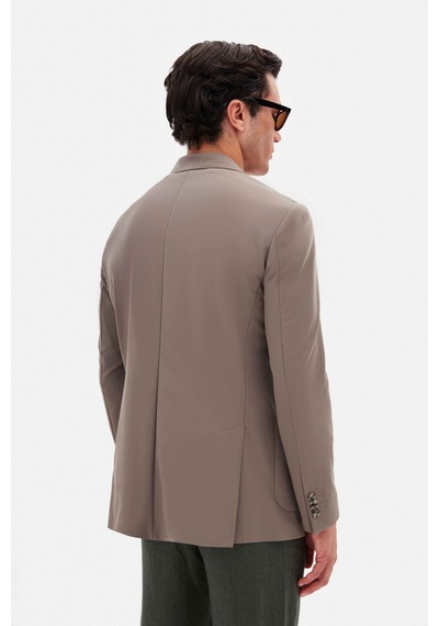 Twn Slim Fit Vizon Düz Kumaş Ceket 4ec04e301464m V01