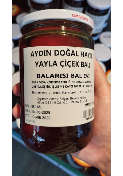 Hayıt Balı 850g Doğal Aromatik Bal Katkısız