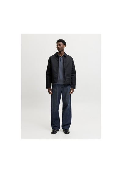 Jack & Jones Jjebasıc Knıt Ls Polo Sn Mavi