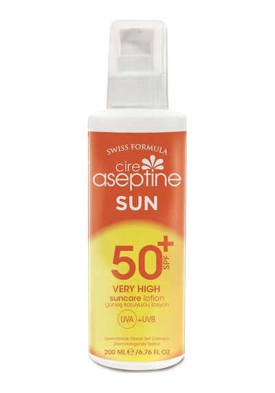 Cire Aseptin Güneş Koruyucu Losyon Spf 50+ 200 ML