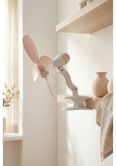 Sinbo Sf-7706 Klipsli Vantilatör 10w Taşınabilir Mini Fan Sessiz Masa Tipi Fan